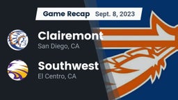 Recap: Clairemont  vs. Southwest  2023