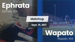 Matchup: Ephrata  vs. Wapato  2017