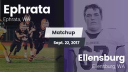 Matchup: Ephrata  vs. Ellensburg  2017