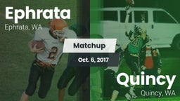 Matchup: Ephrata  vs. Quincy  2017