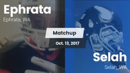 Matchup: Ephrata  vs. Selah  2017