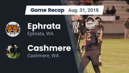 Recap: Ephrata  vs. Cashmere  2018