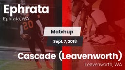 Matchup: Ephrata  vs. Cascade  (Leavenworth) 2018