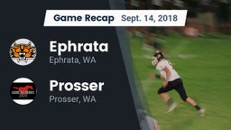 Recap: Ephrata  vs. Prosser  2018