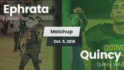 Matchup: Ephrata  vs. Quincy  2018