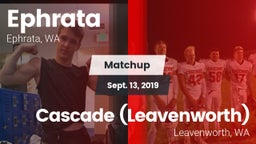 Matchup: Ephrata  vs. Cascade  (Leavenworth) 2019