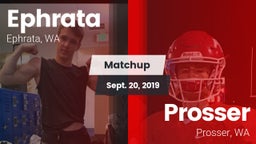 Matchup: Ephrata  vs. Prosser  2019