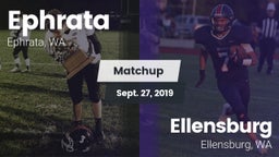 Matchup: Ephrata  vs. Ellensburg  2019