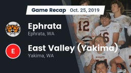 Recap: Ephrata  vs. East Valley  (Yakima) 2019