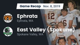 Recap: Ephrata  vs. East Valley  (Spokane) 2019