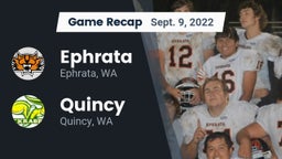 Recap: Ephrata  vs. Quincy  2022