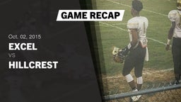 Recap: Excel  vs. Hillcrest  2015