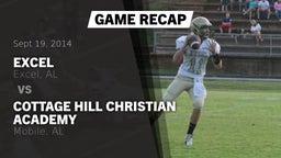 Recap: Excel  vs. Cottage Hill Christian Academy 2014