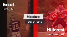 Matchup: Excel  vs. Hillcrest  2016