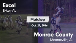 Matchup: Excel  vs. Monroe County  2016