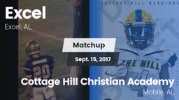 Matchup: Excel  vs. Cottage Hill Christian Academy 2017