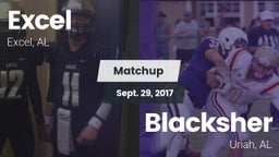 Matchup: Excel  vs. Blacksher  2017