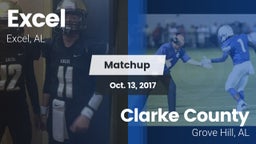 Matchup: Excel  vs. Clarke County  2017