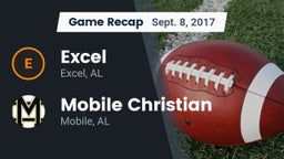 Recap: Excel  vs. Mobile Christian  2017