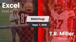 Matchup: Excel  vs. T.R. Miller  2018