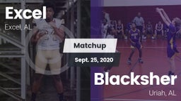 Matchup: Excel  vs. Blacksher  2020