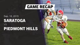 Recap: Saratoga  vs. Piedmont Hills  2015