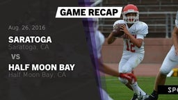 Recap: Saratoga  vs. Half Moon Bay  2016