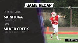 Recap: Saratoga  vs. Silver Creek  2016