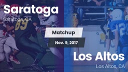Matchup: Saratoga  vs. Los Altos  2017