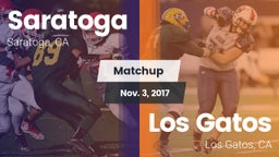 Matchup: Saratoga  vs. Los Gatos  2017