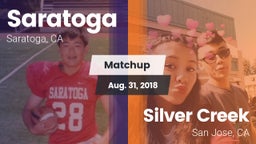 Matchup: Saratoga  vs. Silver Creek  2018