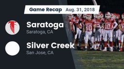 Recap: Saratoga  vs. Silver Creek  2018