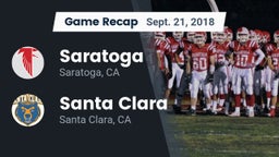 Recap: Saratoga  vs. Santa Clara  2018