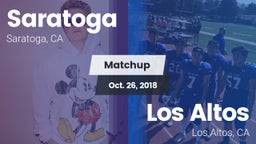 Matchup: Saratoga  vs. Los Altos  2018