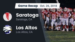 Recap: Saratoga  vs. Los Altos  2018