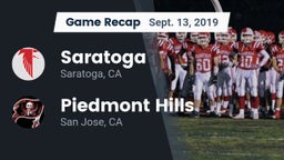 Recap: Saratoga  vs. Piedmont Hills  2019