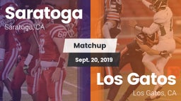 Matchup: Saratoga  vs. Los Gatos  2019