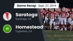 Recap: Saratoga  vs. Homestead  2019