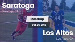 Matchup: Saratoga  vs. Los Altos  2019