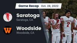 Recap: Saratoga  vs. Woodside  2022