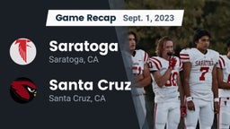 Recap: Saratoga  vs. Santa Cruz  2023
