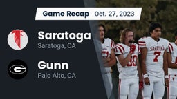 Recap: Saratoga  vs. Gunn  2023