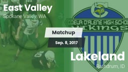Matchup: East Valley High vs. Lakeland  2017