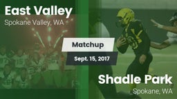 Matchup: East Valley High vs. Shadle Park  2017