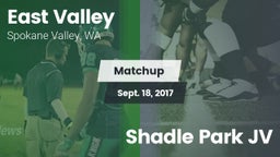 Matchup: East Valley High vs. Shadle Park JV 2017