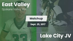 Matchup: East Valley High vs. Lake City JV 2017