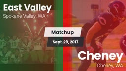 Matchup: East Valley High vs. Cheney  2017