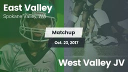 Matchup: East Valley High vs. West Valley JV 2017