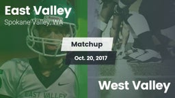 Matchup: East Valley High vs. West Valley 2017