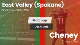 Matchup: East Valley High vs. Cheney  2018